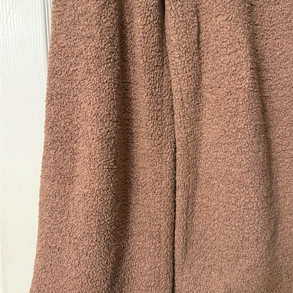 SKIMS Cozy Teddy Sherpa Zip Hoodie & Pants Matching Lounge Set - Picture 3 of 12